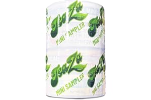 Teaza Herbal Energy Sampler Pack, Healthy Dip Pouches, Nicotine Free Dip - Cool Mint Chill, Cherry Chill, Wintergreen, Tropical (4 Pack)