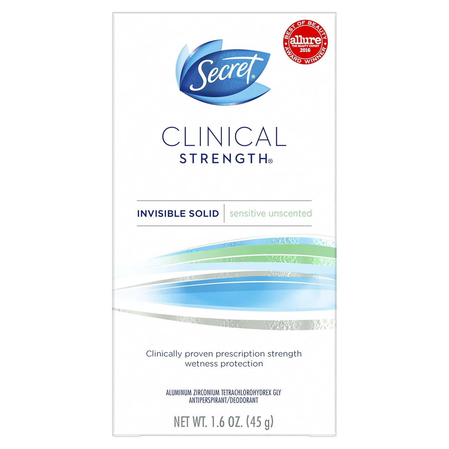 Secret Clinical Strength Invisible Solid Women's Antiperspirant and Deodorant Sensitive