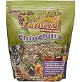 F.M. Brown's Tropical Carnival Natural Chinchilla Food, 3-lb Bag - Vitamin-Nutrient Fortified Daily Diet with High Fiber Alfalfa and Timothy Hay Pellets for Optimum Digestion