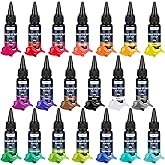 KISREL UV Resin, 20 Colors - 400g UV Resins Kit, Transparent Colored Resins, Rigid Ultraviolet Clear Resin for Crafts, Jewelry Making and Decoration