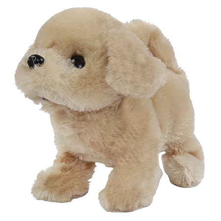Rowan Movers and Shakers Retriever Plush Soft Dog Toy, Off White