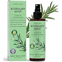 Leave In Conditioner Spray - Rosemary &amp; Mint Scalp Treatment - Anti-Dandruff and Dry &amp; Itchy Scalp treatment, Hydrating &amp; Med