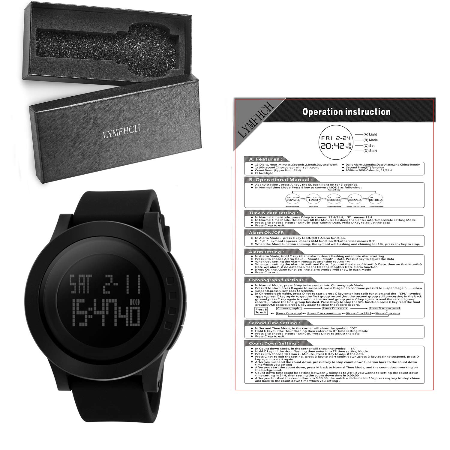 Directions for this watch. The alarm keeps going off at 100 in the