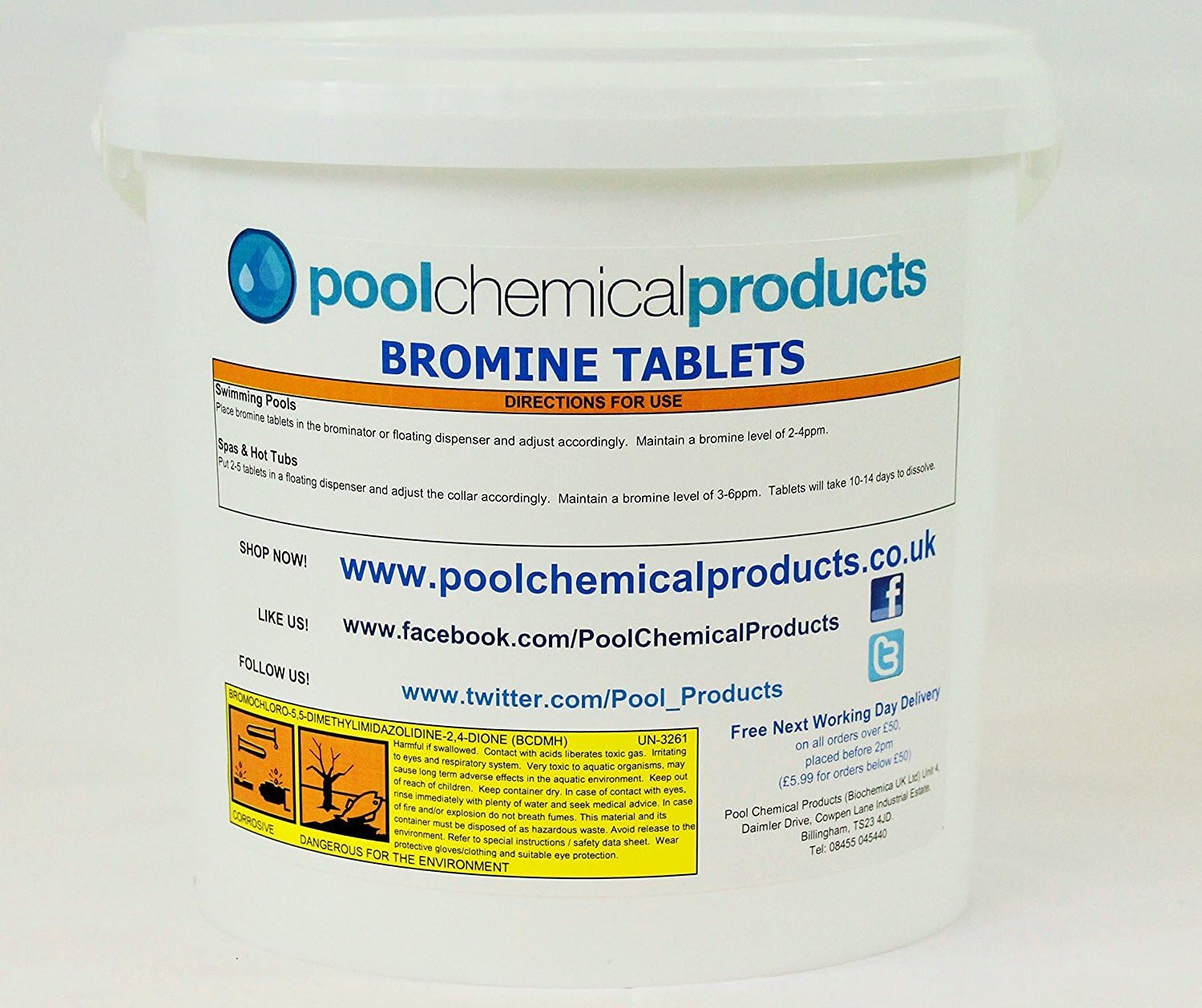 Super Saturday Bromine Tablets 5kg Swimming Pool Spa Hot Tub Boxing Day