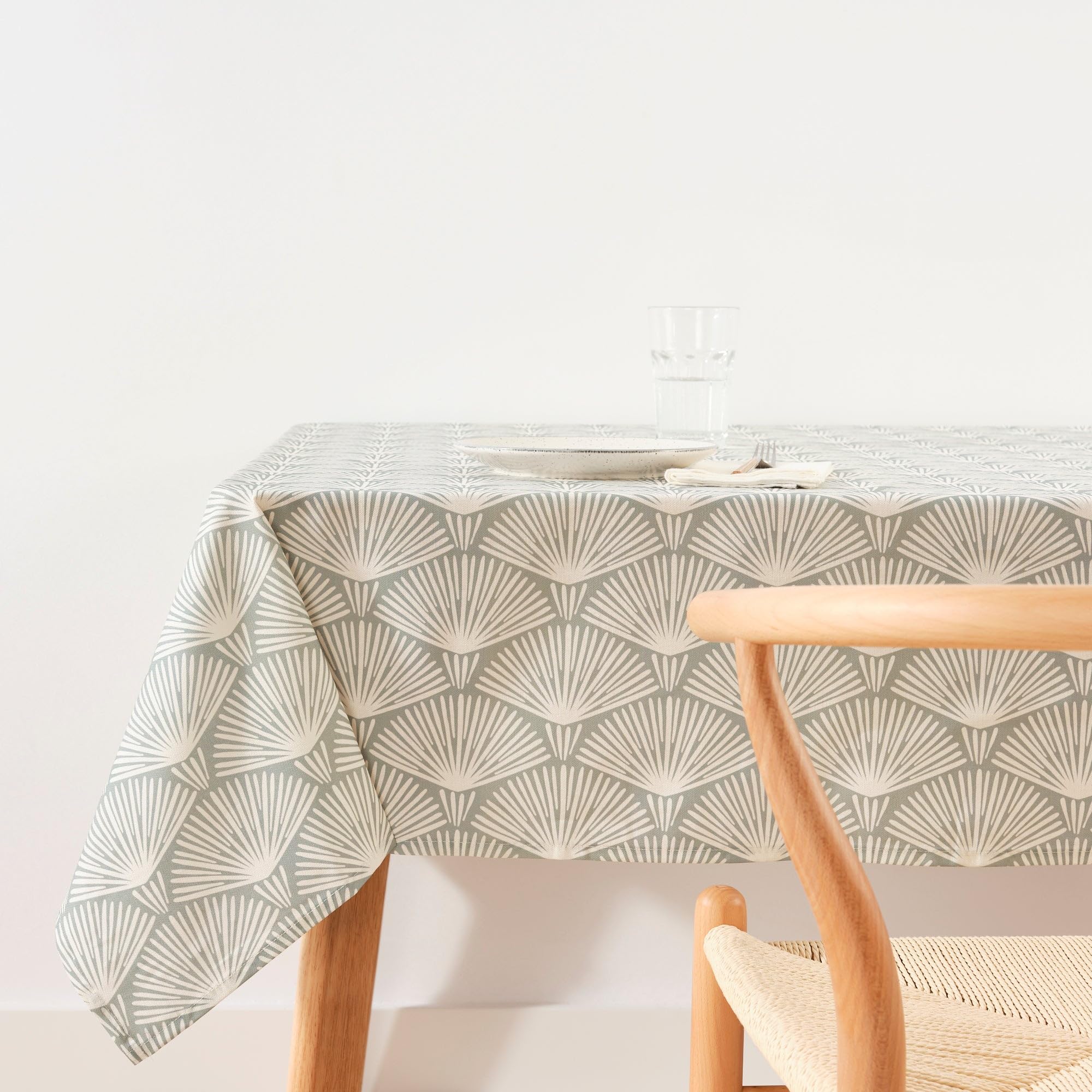 BELUM | Stain Resistant Tablecloth Size 300 x 155 cm - Extra Soft Touch Tablecloth Colour Multicolor - Tablecloth 100% Made in Spain Fabric 100% Organic Cotton - Tablecloth Model Asena 4