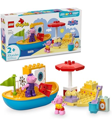 LEGO DUPLO Peppa Pig Casa de Aniversário da Peppa 10433 | Amazon