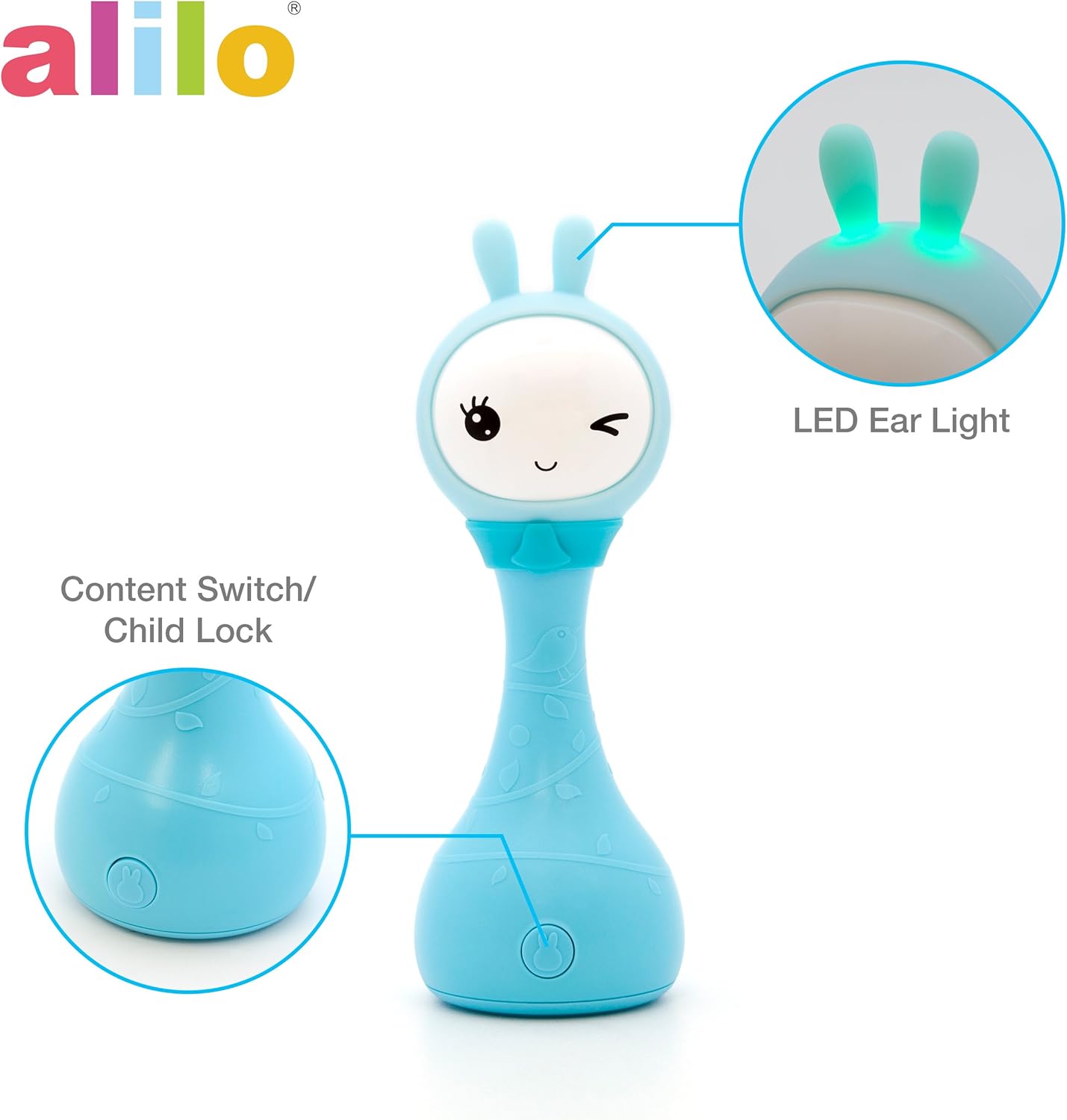 alilo bunny rattle