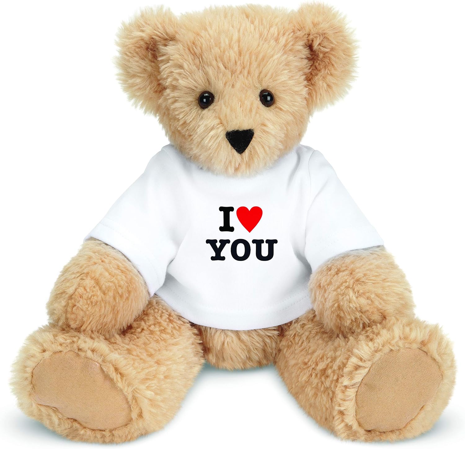 Vermont Teddy Bear Teddy Bears Stuffed Animals - I Love You Teddy Bear, 13 Inch: Toys & Games