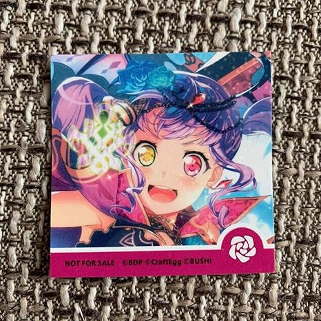 Amazon Co Jp Bang Dream バンドリ ガールズバンドパーティ アニメイト ワールドフェア 特典 キラキラ ステッカー 宇田川あこ ホビー 通販