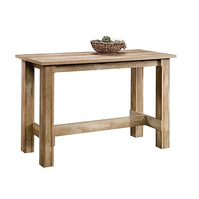 Sauder Boone Mountain Counter Height Dining Table, Craftsman Oak