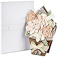 Hallmark Signature Paper Craft Flowers Displayable Bouquet Mothers Day Card for Mom (So Grateful)