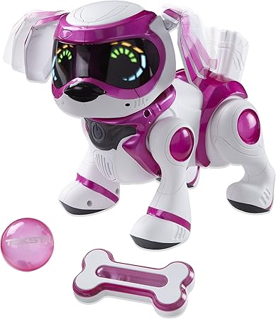 pink robot dog