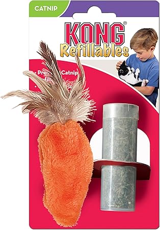 catnip carrot cat toy