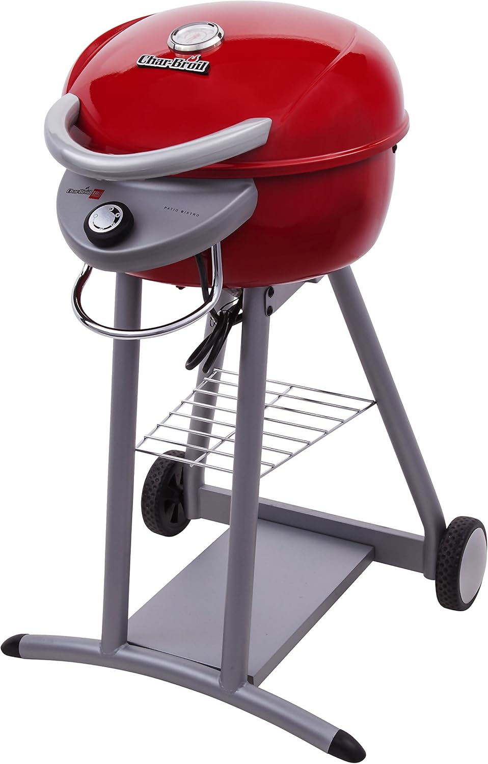 review Char-Broil TRU-Infrared Patio Bistro Electric Grill, Red