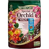Better-Gro Special Orchid Mix - Orchid Bark Potting Mix - 8 Quarts | Enhanced drainage, air flow &amp; root ventilation, ideal for Phalaenopsis, Cattleyas, Dendrobiums
