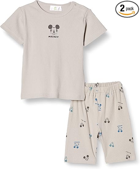 Amazon ディズニー パジャマセット ディズニー ミッキー ミニー 半袖パジャマ テレコ 男の子 女の子 パジャマ 通販