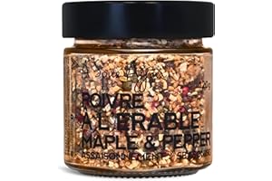 A Spice Affair’s Maple & Pepper Seasoning | Sweet & Savoury All-Purpose Spice Blend | Giftable, No MSG, Non-GMO, Filler-Free 