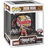 Funko Pop! Deluxe: Marvel-Iron Man - (GraffitiDECO), Marvel Comics - Collectable Vinyl Figure - Gift Idea - Official Merchandise - Toys for Kids & Adults - Comic Books Fans