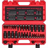 Hex Bit Impact Socket Set: 36-Piece with 4