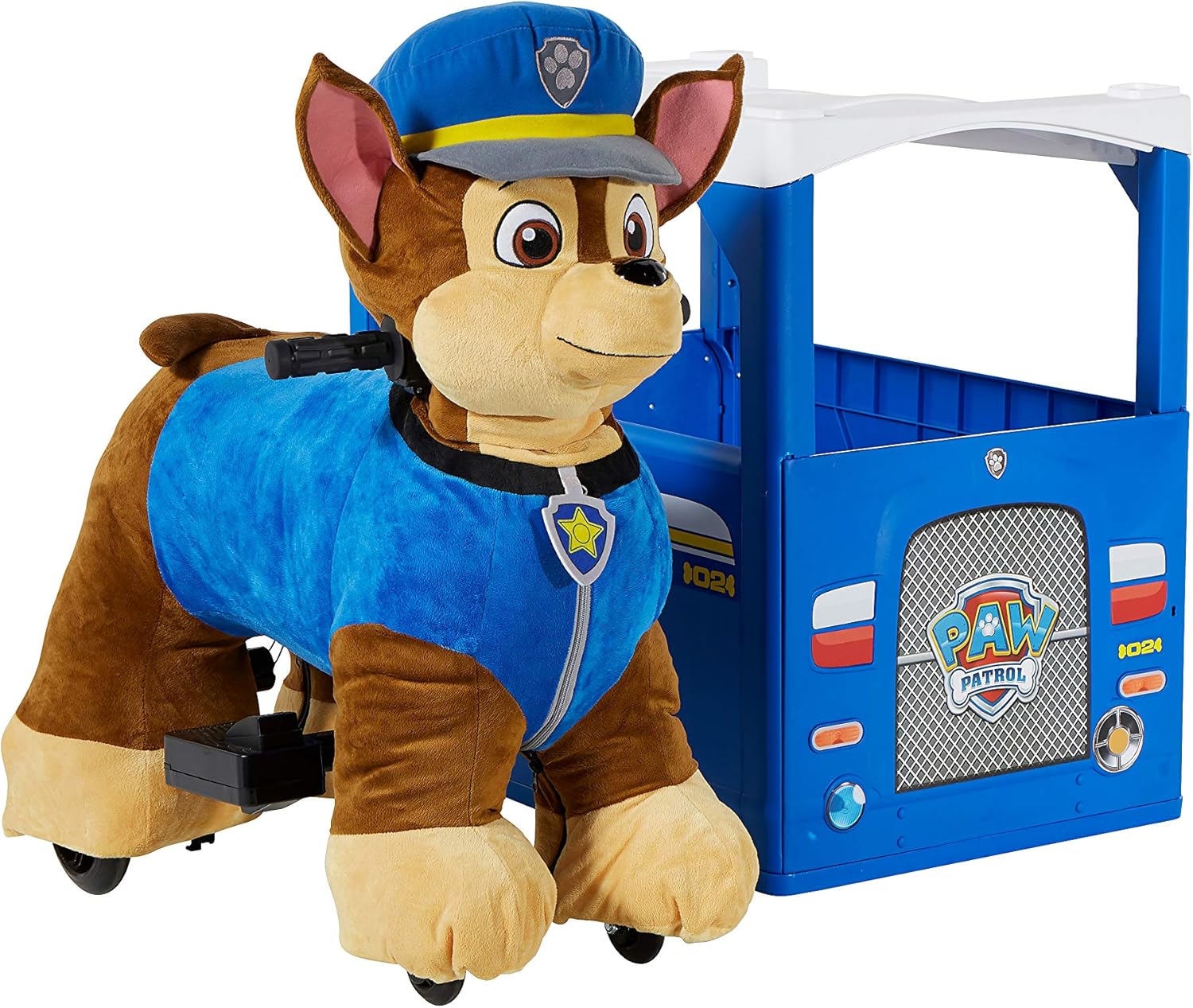 paw patrol plush ride