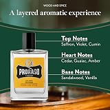 Proraso Wood Spice Cologne 100ml Men's Fragrance Earthy Warm Notes Made Italy view 2
