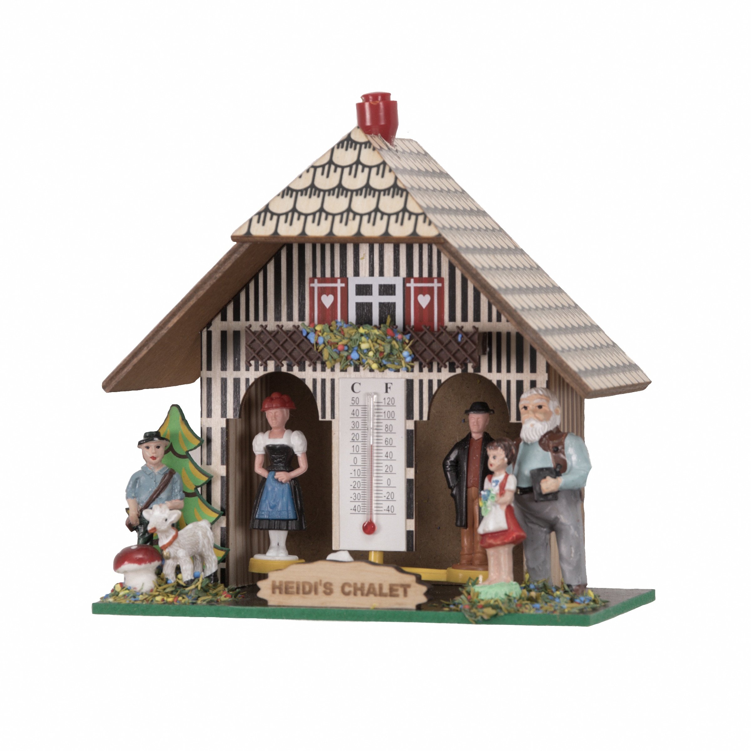 Engstler German Black Forest weather house Heidi EN WH 51