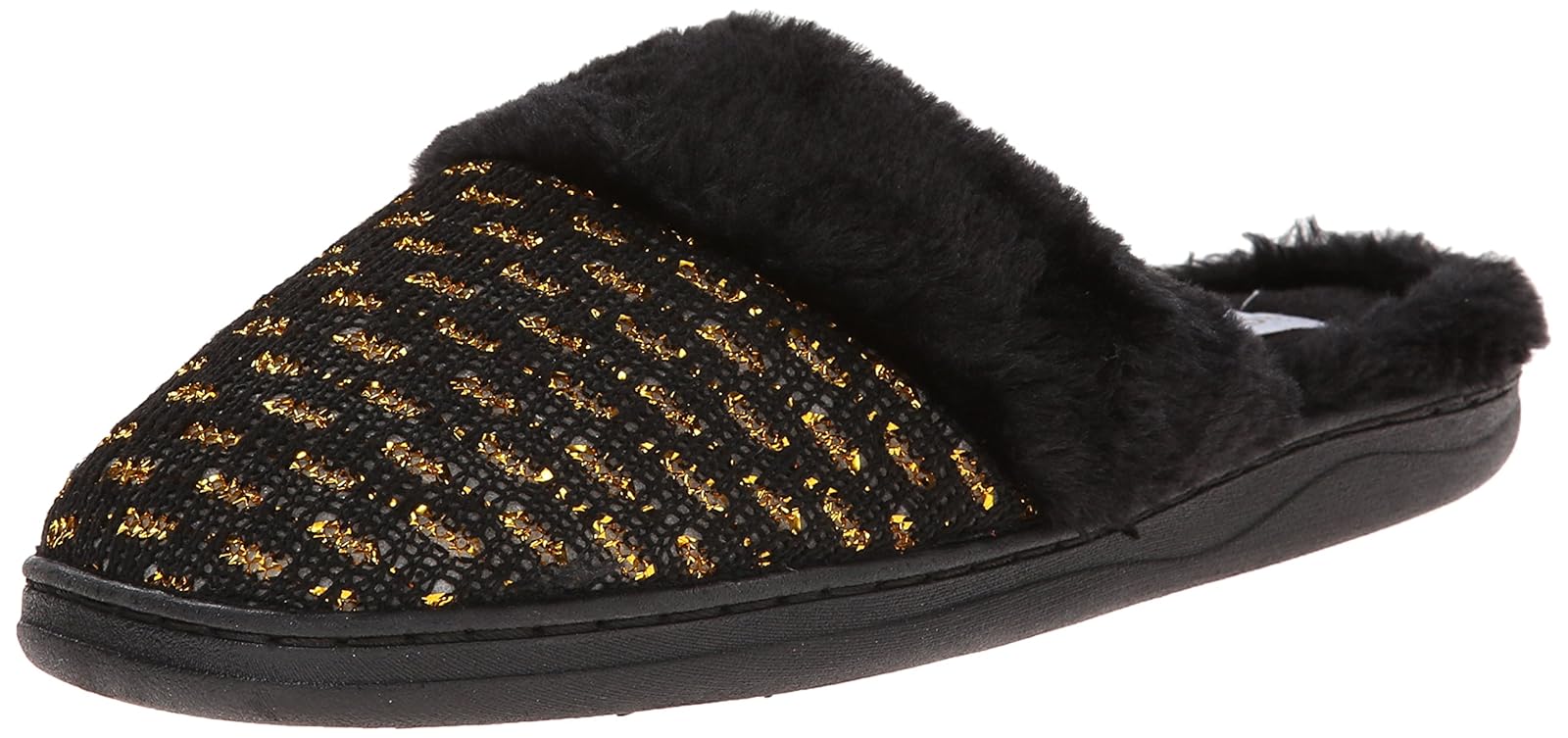 womens gold toe slippers