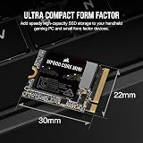 Corsair MP600 CORE MINI 2TB M.2 NVMe Gen4 PCIe x4 2230 SSD view 2