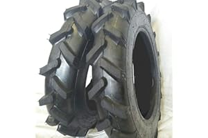 ROAD CREW 5.00X12, 5.00-12 KNK-52 R1 (2 TIRES) Rib Tractor Tires 4 PR *this is a 5.00-12 set of tires and will not fit a 5x12*