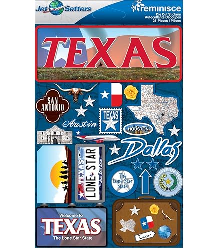 Navy Peony Autocollants De Voyage Palpitants De L'État Du