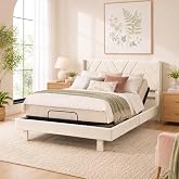 Softa Queen All-in-One Adjustable Bed Frame with Upholstered Bed Frame Headboard, Electric Bed with Remote Control and Whisper Quiet Motor, 10-Year Warranty