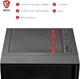 MSI MAG FORGE 321R AIRFLOW Mid-Tower PC Case ATX RTX 40 Ready ARGB Fans view 4