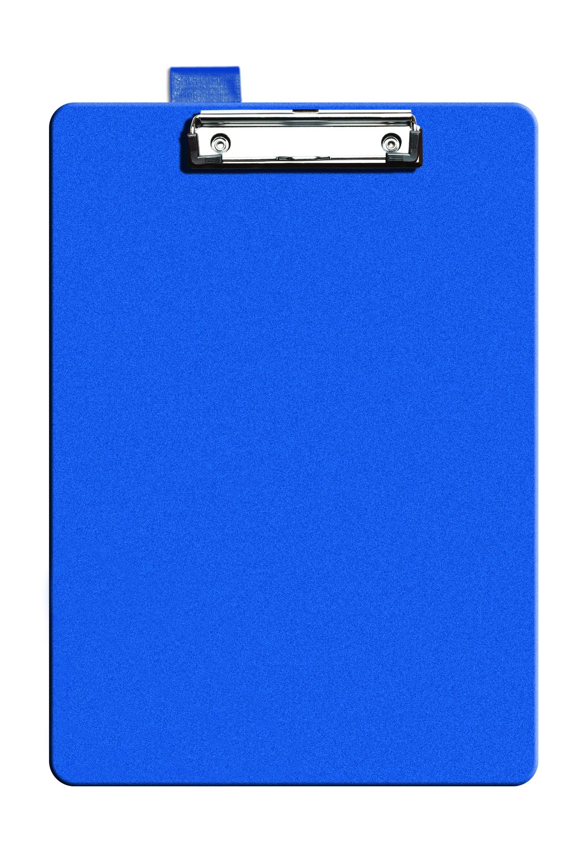 SECO A4 PVC Covered Clipboard with Heavy Duty Clip - Blue