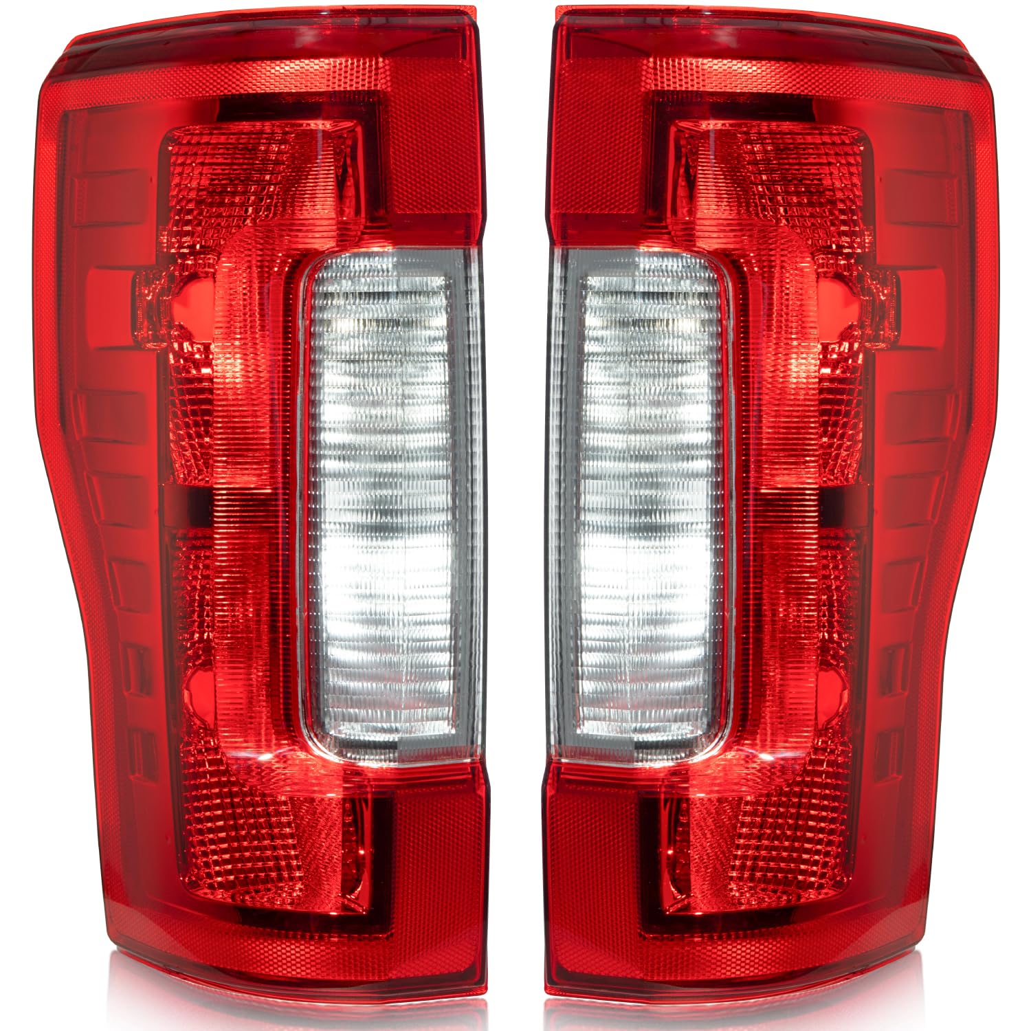 Photo 1 of ***SIMILAR ITEM***Tektend Tail Light Assembly Compatible with 2017 2018 2019 Ford F-250 F-350 Super Duty Tail Lights Rear Brake Lamps Replacement Taillights without Bulbs and Wiring Harness, Passenger and Driver Side
