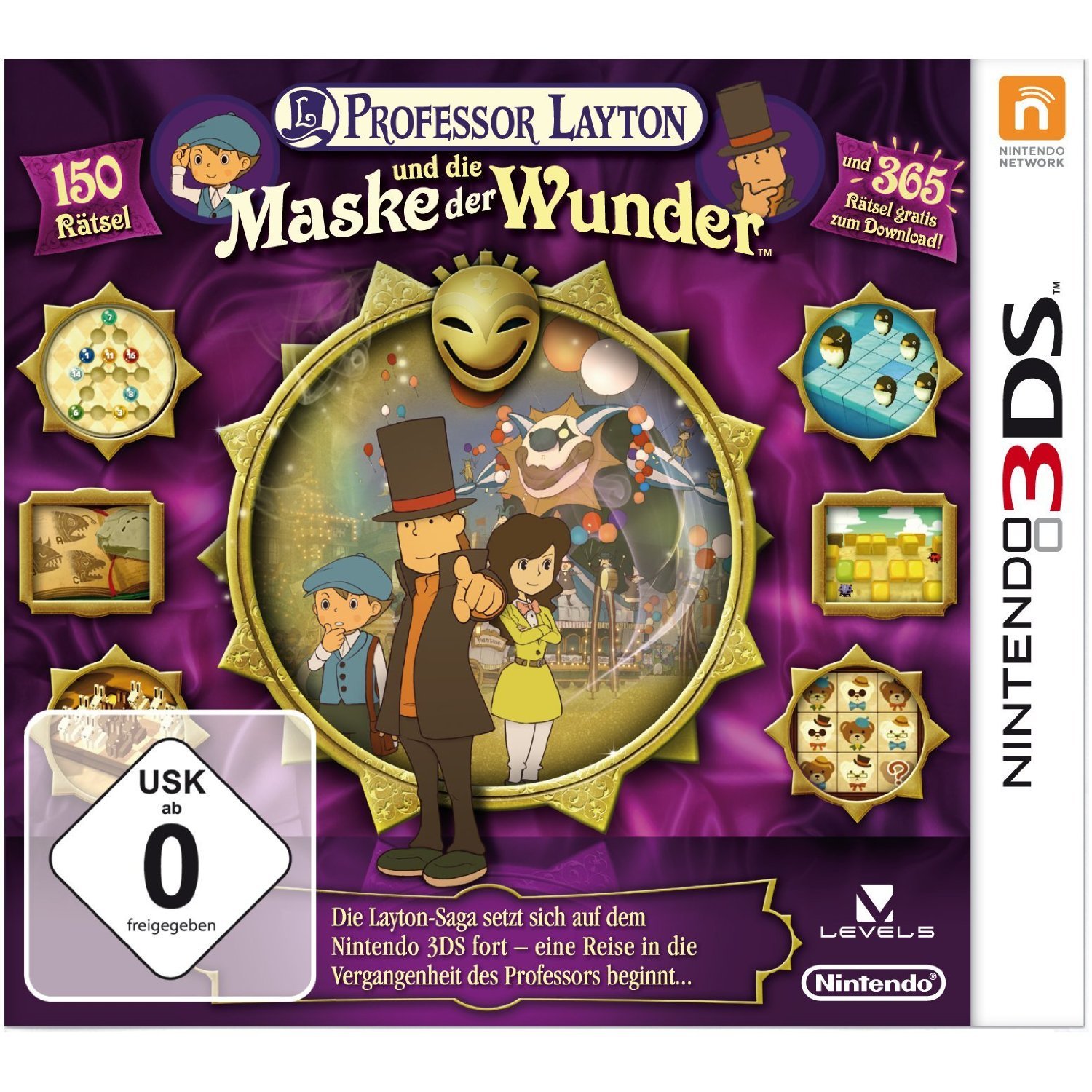 Nintendo Professor Layton Und Die Aaske Der Wunder [Import Allemand]