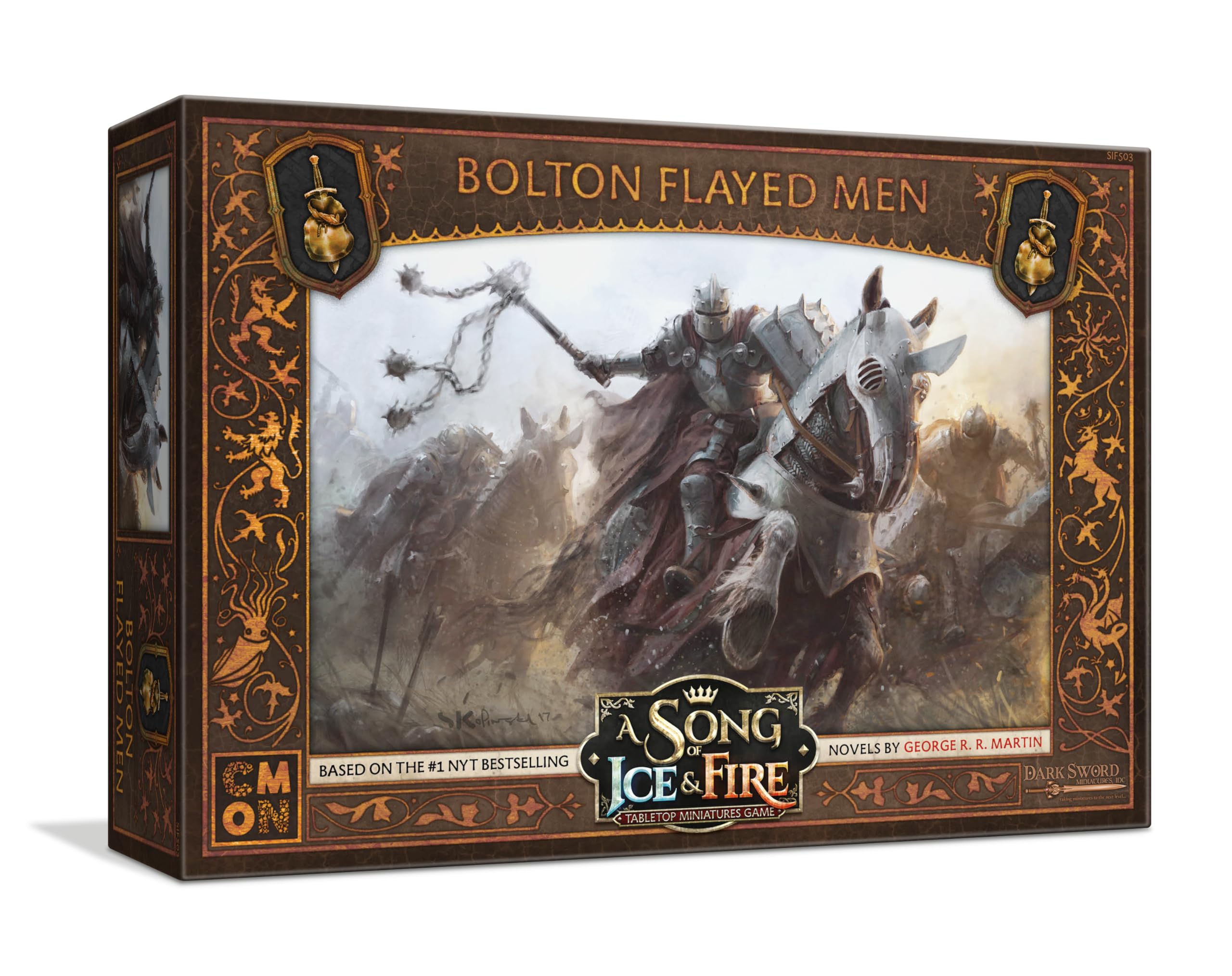 CMON | A Song of Ice and Fire: Bolton Flayed Men | Miniatures Board Game | Ages 14 Plus | 2 Plus Players | 45-60 Minutes Playing Time — image 1
