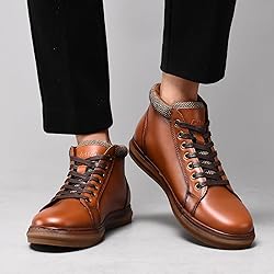 Arkbird Mens Leather Sneaker Fashion Classic Casual