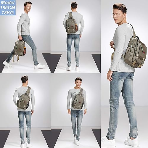 NICGID Sling Bags Chest Shoulder Backpacks, Laptop Backpack