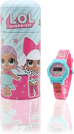 L.O.L. Surprise! Reloj Digital para Niñas con Caja Alcancía Munecas LOL: Amazon.es: Relojes