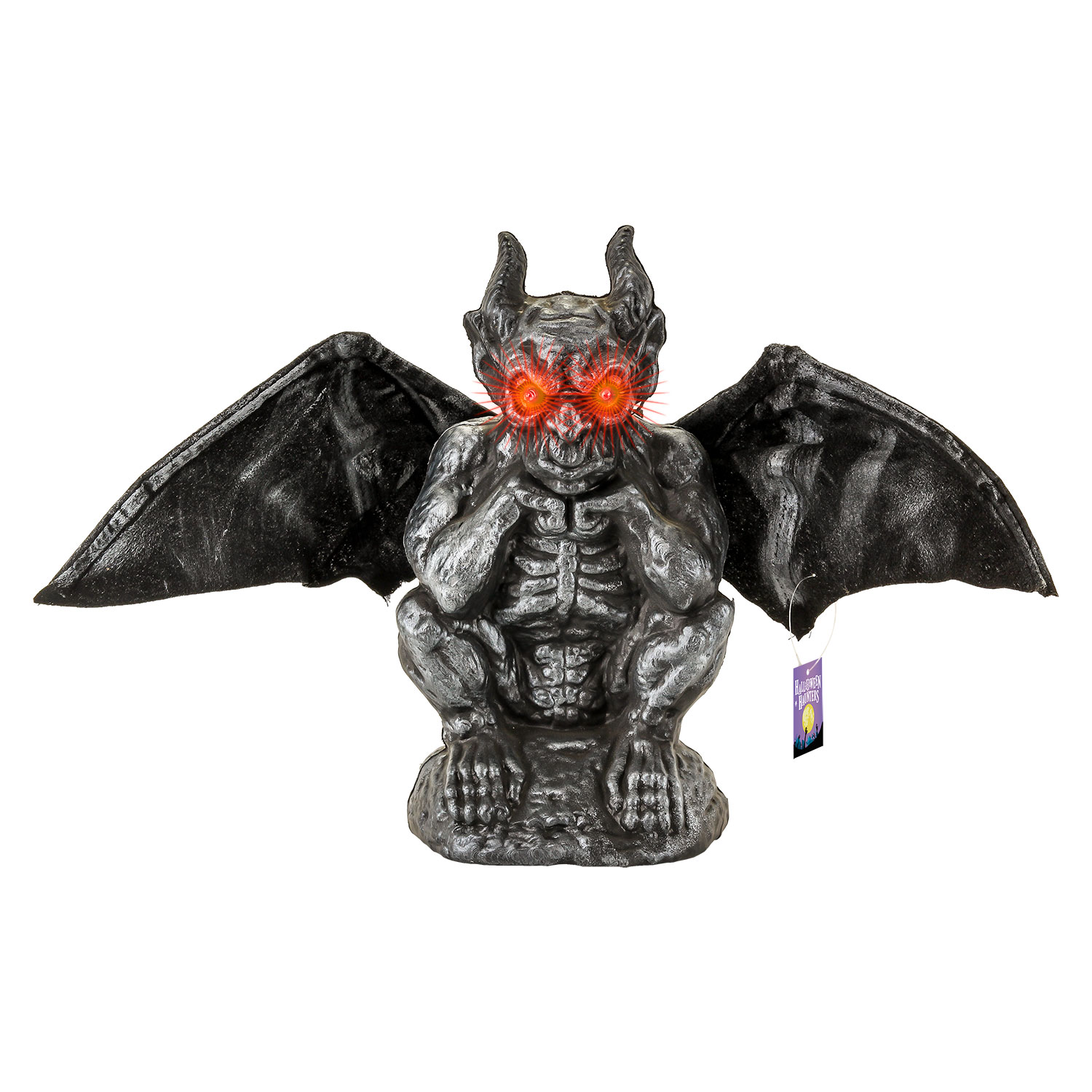 Watch Halloween Haunters Animated Gargoyle with Flapping Wings Prop ...