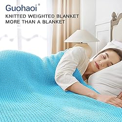 Guohaoi Knitted Weighted Blanket,Home Décor