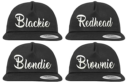 Youth Designz Baseball Kappe Snapback Cap Modell Blondie Brownie Blackie Redhead