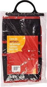 Amtech N1400 15 Pocket Tool Roll Storage Bag Organizer Holder view 2