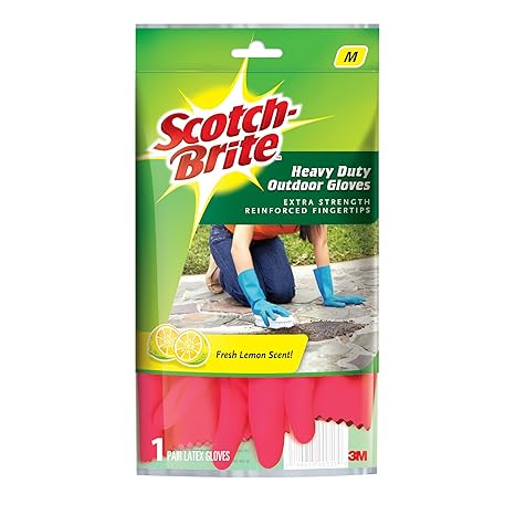 Scotch-Brite Heavy Duty Gloves (Medium)