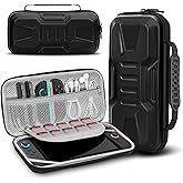 JoyHood Carrying Case for Switch 2 - Protective Travel Handbag with 10 Game Card Slots Portable Storage Bag Compatible with Console & Accessories, Black