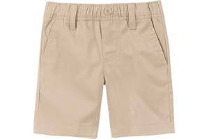 Izod Toddler Boys' School Uniform Pull-on Shorts