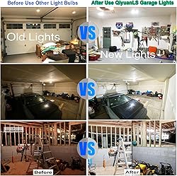 2Pack 160W Garage LED Light - 16000LM, 6+1