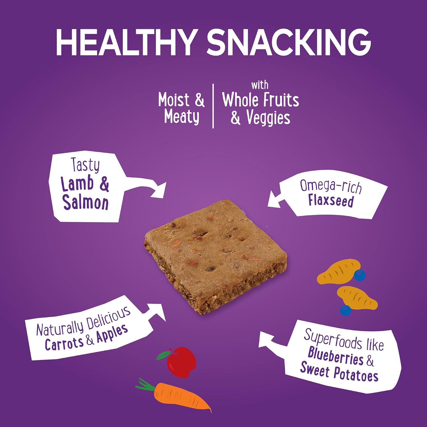 wellness soft wellbites lamb and salmon