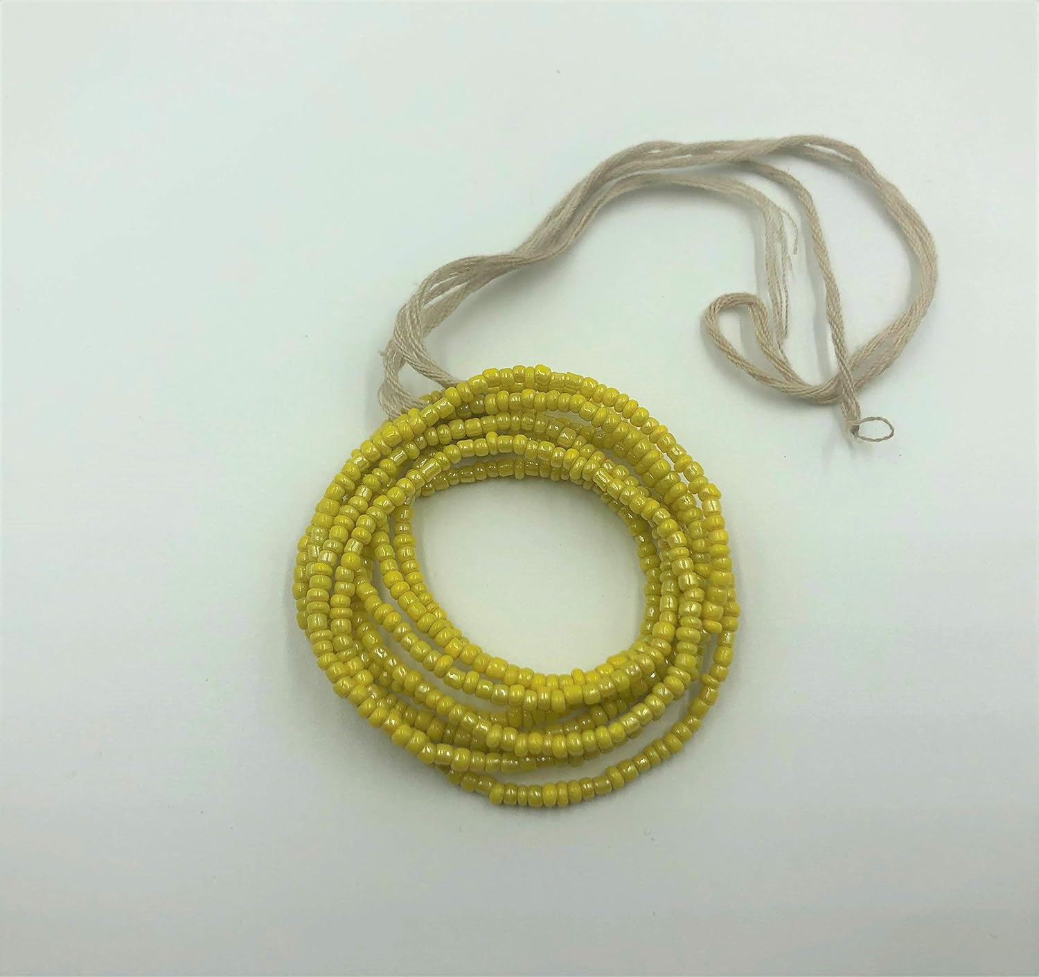 how to tie african waist beads
