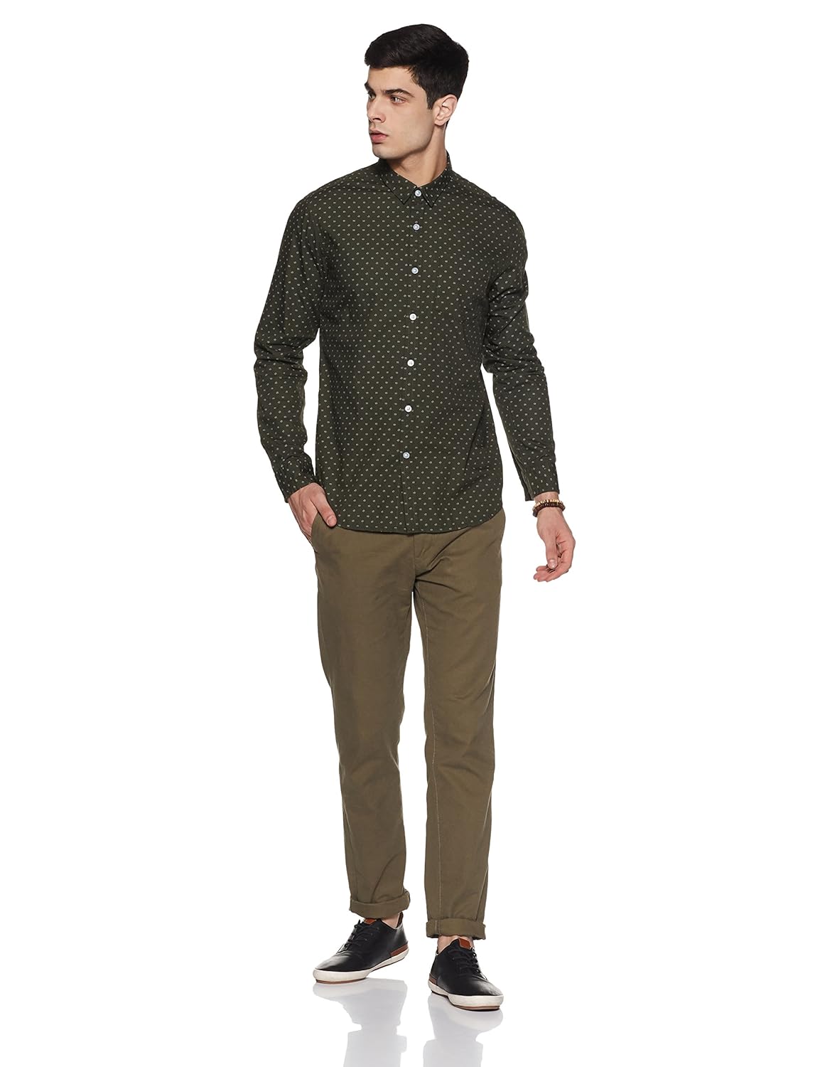 flying machine men's casual shirt